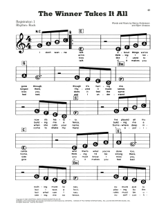 The Winner Takes It All von ABBA (Download) 