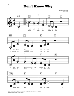 Don't Know Why von Norah Jones (Download) 