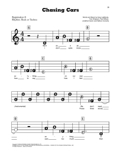 Chasing Cars von Snow Patrol (Download) 