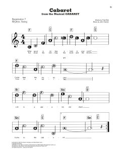 Cabaret von Fred Ebb (Download) 