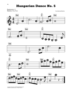 Hungarian Dance No. 5 (Download) 