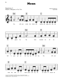 Mean von Taylor Swift (Download) 