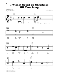 I Wish It Could Be Christmas All Year Long von Phil Baron (Download) 