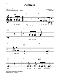 Anthem von Leonard Cohen (Download) 