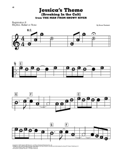 Jessica's Theme (Breaking In The Colt) (Download) 