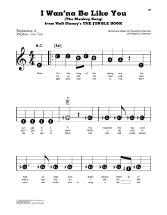 I Wan'na Be Like You (The Monkey Song) von Robert B. Sherman (Download) 