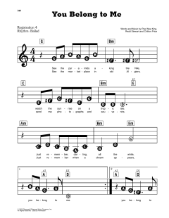 You Belong To Me von Patsy Cline (Download) 