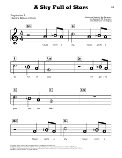 A Sky Full Of Stars von Coldplay (Download) 