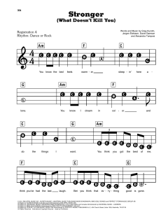 Stronger (What Doesn't Kill You) von Kelly Clarkson (Download) 