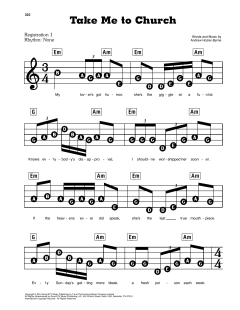 Take Me To Church von Hozier (Download) 