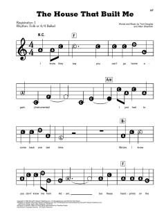 The House That Built Me von Miranda Lambert (Download) 