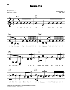 Secrets von OneRepublic (Download) 