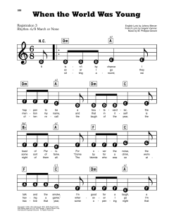 When The World Was Young von Frank Sinatra (Download) 