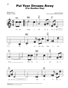 Put Your Dreams Away (For Another Day) von Frank Sinatra (Download) 