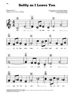 Softly As I Leave You von Frank Sinatra (Download) 