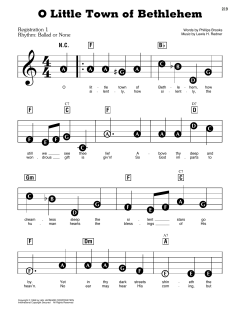 O Little Town Of Bethlehem von Lewis H. Redner (Download) 