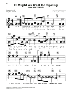 It Might As Well Be Spring von Rodgers & Hammerstein (Download) 