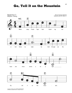 Go, Tell It On The Mountain von African-American Spiritual (Download) 