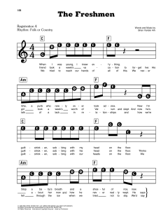 The Freshmen von Brian Vander Ark (Download) 