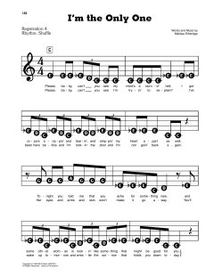 I'm The Only One von Melissa Etheridge (Download) 