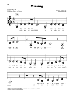 Missing von Everything But The Girl (Download) 