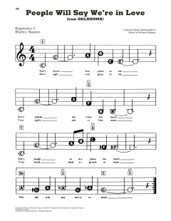 People Will Say We're In Love von Rodgers & Hammerstein (Download) 