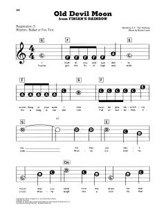 Old Devil Moon von Burton Lane (Download) 