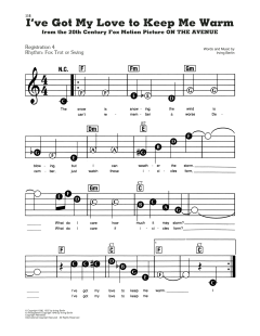 I've Got My Love To Keep Me Warm von Irving Berlin (Download) 