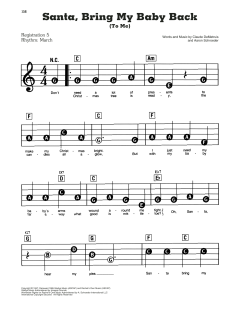 Santa, Bring My Baby Back von Elvis Presley (Download) 