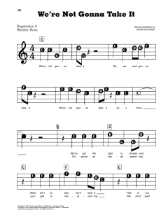 We're Not Gonna Take It von Twisted Sister (Download) 