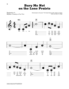 Bury Me Not On The Lone Prairie von Edwin H. Chapin (Download) 