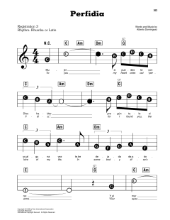 Perfidia von Alberto Dominguez (Download) 