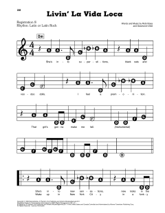 Livin' La Vida Loca von Ricky Martin (Download) 