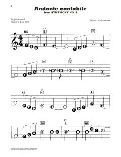 Andante Cantabile von Pyotr Il'yich Tchaikovsky (Download) 