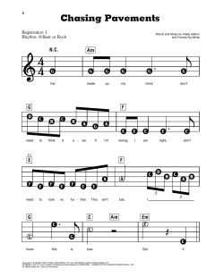 Chasing Pavements von Adele (Download) 