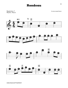 Fanfare Rondeau von Jean-Joseph Mouret (Download) 