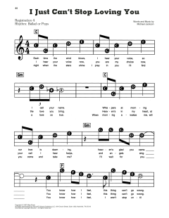 I Just Can't Stop Loving You von Michael Jackson (Download) 