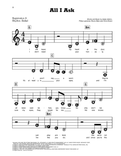 All I Ask von Adele (Download) 