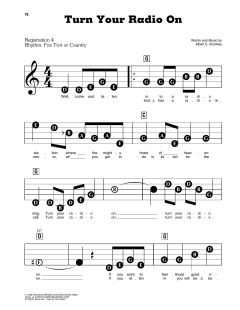 Turn Your Radio On von Albert E. Brumley (Download) 