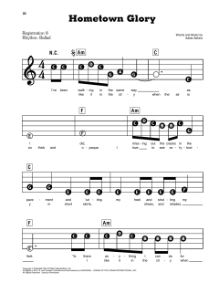 Hometown Glory von Adele (Download) 