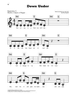 Down Under von Men at Work (Download) 