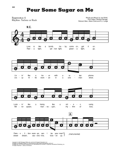 Pour Some Sugar On Me von Def Leppard (Download) 