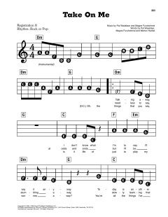 Take On Me von A-HA (Download) 