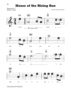 House Of The Rising Sun von Southern American Folksong (Download) 