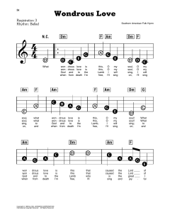 Wondrous Love (Download) 