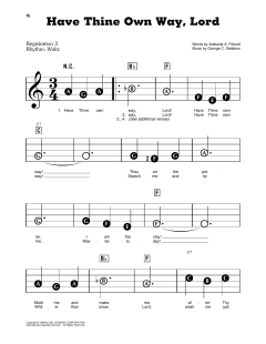 Have Thine Own Way, Lord von George C. Stebbins (Download) 