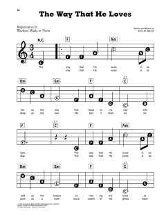 The Way That He Loves (Download) 