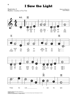 I Saw The Light von Hank Williams (Download) 