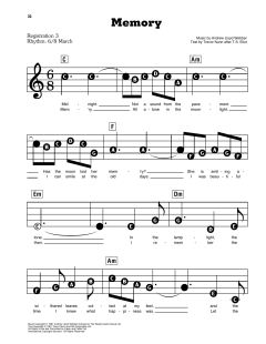 Memory von Andrew Lloyd Webber (Download) 