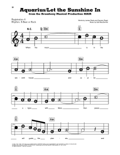 Aquarius / Let the Sunshine In von James Rado (Download) 